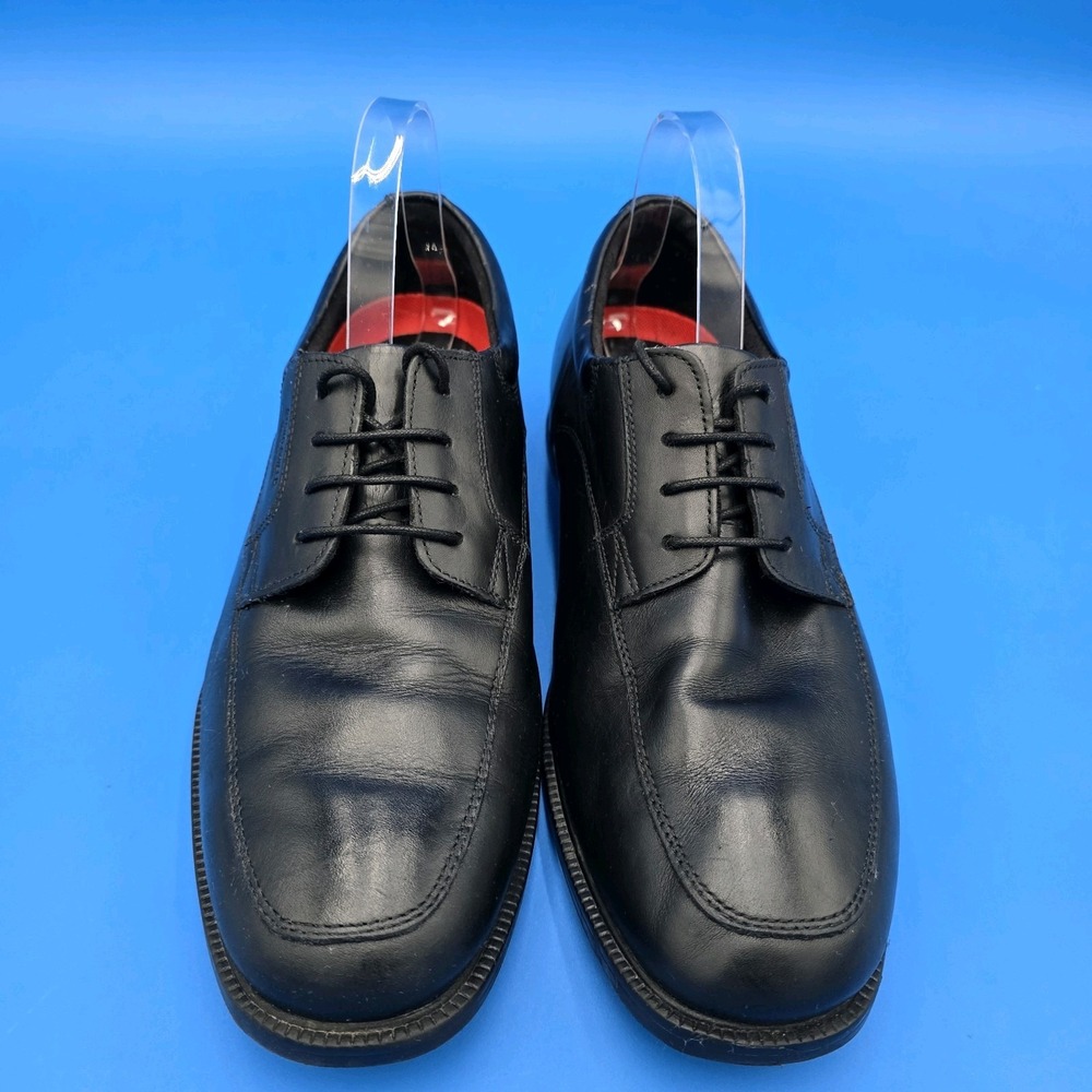Rockport Walkability adiPrene V73841 Men's Black Leather Oxford Waterproof 10.5M - Picture 3 of 9